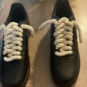 Black Air Force ones